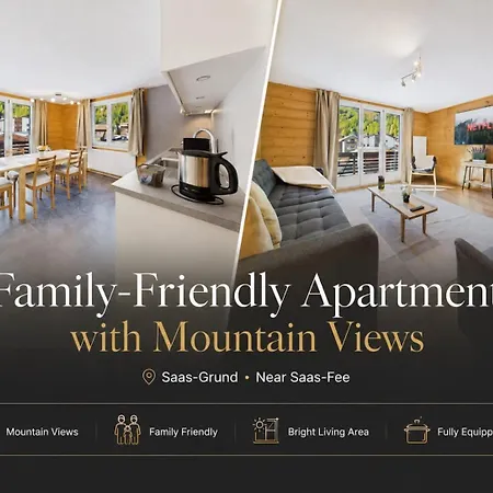 Family-friendly With Mountain Views Appartement